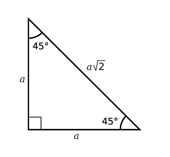 45-45-90-triangle