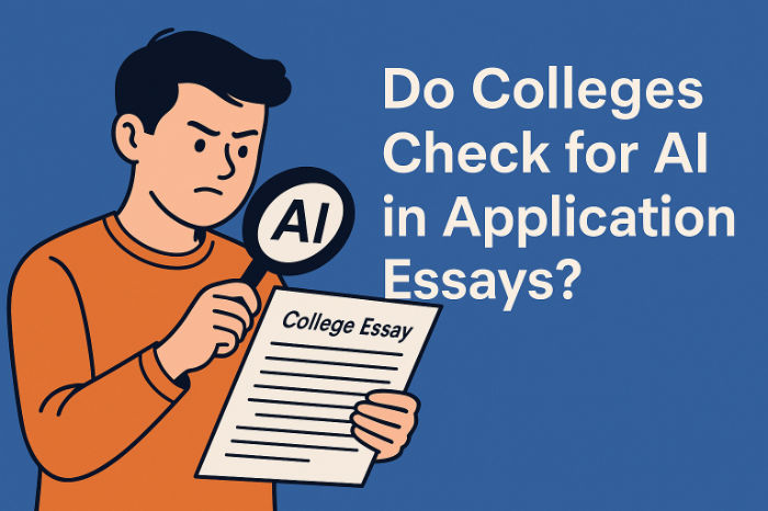 Do Colleges Check for AI in Application Essays?