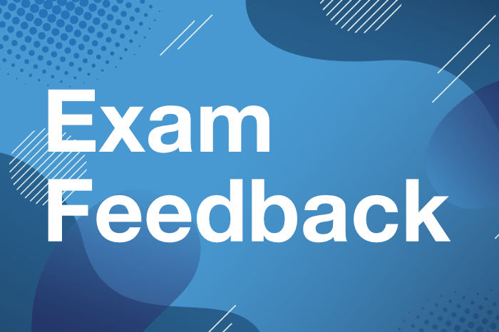 Exam Feedback - June 7, 2025