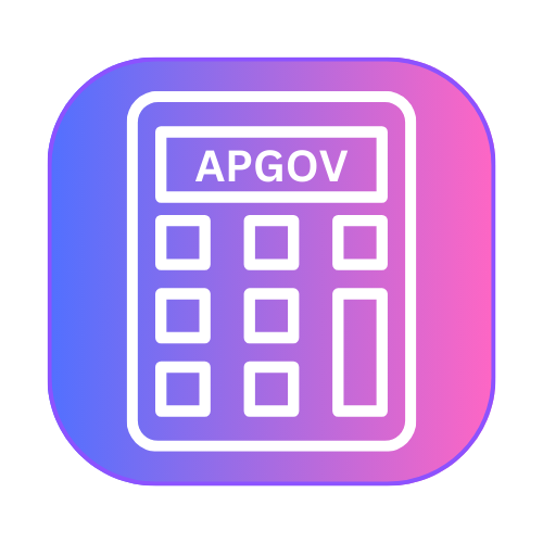 AP Comparative Government & Politics Score Calculator